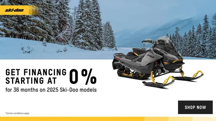 0% Financing on Ski-doo 2025 Models